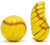 Pelota antiestrés de béisbol, pelota de softball, bola sensorial de rompecabezas de giro y giro, portátil de mano, juguete de escritorio para enfoque, viajes, oficina y aula