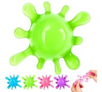 Pelota antiestrés Impermeable, Juguete antiestrés, portátil, Inodoro, fácil de Limpiar para Adultos y Adolescentes, Alivio de la ansiedad, Apto para Mayores de 14 años (Verde)