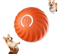 Pelota automática inteligente para perros que no se puede morder, bola de mascota Peppy cargable con luces, juguetes interactivos para perros grandes aburrimiento, juguete interactivo inteligente para