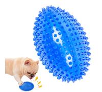 Pelota chirriante de puntiaguda, juguete para cachorros, juguete para morder, bolas de púas, suministros para mascotas con picos, atractivo juego de interior para masticadores agresivos y cachorros