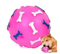 Pelota chirriante para perros Mordedor de Cachorro con Hueso Estampado