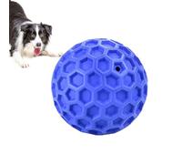Pelota chirriante para perros, tenis interactivo de goma resistente, pelotas de alto rebote para que los perros busquen, para razas grandes y medianas, buscar, jugar, entrenamiento, alivio del