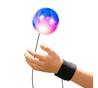 Pelota con Cuerda Adjunta Pelota de Rebote de Goma para Entrenamiento de | Pelota con Cordón para Deporte Interior Playa Fiesta Regalo Ejercicio Colegio Gimnasio Exterior