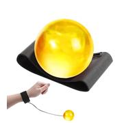 Pelota con Cuerda Entrenamiento de Goma de Rebote Juguete de Estrés para | Pelota Rebotadora para Deportes, Playa, y Regalos para Deporte Interior Playa Fiesta Regalo Ejercicio Colegio Gimn