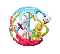 Pelota de actividades Twistin'ball Sophie la girafe para bebés | Universales | protección UV coche | apertura ventana posible | motivos Sophie | lavable lavadora 30° | accesorio auto bebé
