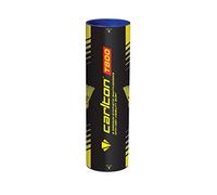 Pelota de bádminton Carlton Tournament T800, Amarilla - roja, rápida (78 Granos), para Jugadores júnior y de Club (Lata 1x6)