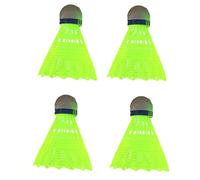 Pelota de bádminton LED: equipo deportivo brillante, juego nocturno al aire libre, juego de diversión portátil para el patio trasero | Volante con brillo nocturno, elegantes accesorios para juegos par
