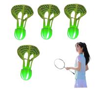 Pelota de bádminton, Que Brilla en la Noche Oscura, Resistente al Viento, iluminación de pajaritos de bádminton, Volantes de Entrenamiento Flexibles para la Playa..