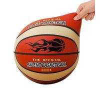 Pelota De Baloncesto Silenciosa Para Regatear Sin Ruido - Balón De Entrenamiento Con Fácil Agarre,Pelota De Entrenamiento De Bajo Ruido - Para Niños, Niños Y Adolescentes Para Deportes Y Juegos En