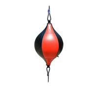 Pelota de boxeo - Bola reflectante colgante, Saco de boxeo de doble extremo de cuero, Bolas rápidas, Bolas de reacción de entrenamiento suspendidas, Bola de rebote en forma de pera | Hogar, gimnasio