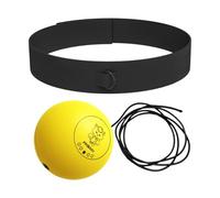 Pelota de boxeo con diadema, bola de reflejo multifuncional para principiantes, adultos boxeo, divertidos suministros de entrenamiento para mayor precisión, mejora los reflejos