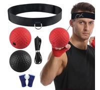 Pelota de Boxeo, Pelota de Boxeo montada en la Cabeza, Equipo de Gimnasio, Entrenador de Reflejos para niños y niñas, Entrenamiento de reacción de coordinación -Mano