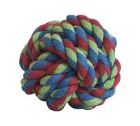 Pelota de Cuerda para Perros Gloria - Tamaño 7-8 cm - Cuida la Salud Dental de tu Perro - Pelota Resistente - Muy Duradera - Juguetes para Perros - Juguetes de Cuerda - Color Variado