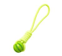 Pelota de dentición para mascotas, juguete masticable para cachorros, recompensa interactiva, limpieza de dientes, juguete de dentición para mascotas, juguete de simulación de cuerda de algodón para