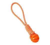 Pelota de dentición para mascotas, juguete masticable para cachorros, recompensa interactiva, limpieza de dientes, juguete de dentición para mascotas, juguete de simulación de cuerda de algodón para