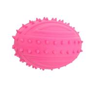 Pelota de dentición para perros, juguete de limpieza de dientes, diseño de goma resistente a las mordeduras, orbe de entrenamiento interactivo, modelo de ejercicio de masticación, ideal para perros