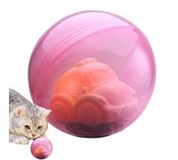 Pelota de eléctrica rodante para mascotas, bolas recargables iluminadas para gatos con música, juego para mascotas, , ejercicio, entretenimiento, del aburrimiento