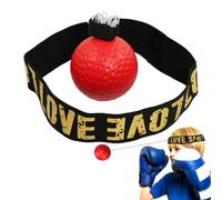 Pelota de entrenamiento de boxeo, pelota de reflejo con diadema para niños | Diadema de entrenamiento de boxeo para adultos,Pelotas de para ejercicio de coordinación mano-para dormitorio, sala d