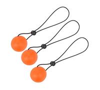Pelota de Entrenamiento de Estiramiento de Fuerza de Dedo de Mano de Fitness Portátil Pelota de Ejercicio de Dedo de Silicona para Fitness para el Síndrome del Túnel Carpiano(Naranja 20 grados)