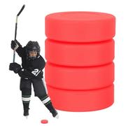 Pelota de entrenamiento de hockey - PVC y goma 7 x 2 cm Matte Practice Puck | Field & Ice Hockey Standard Practice Ball Stable Shots & Classic Training | Indoor Game Perfect for Birthday Gift