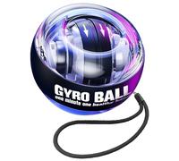 Pelota de Entrenamiento de muñeca, fortalecedor de muñeca giroscópico, ejercitador de antebrazo, Bola giroscópica para Fortalecer Brazos, Dedos, Huesos de y músculos(NO LED)