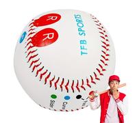 Pelota De Entrenamiento Estándar De Béisbol - Pelota De Lanzamiento Práctica De 9 Pulgadas Con Indicadores De Posición De Los Dedos, Disponible En Estilo Suave O Duro, Entrenador De Lanzamiento Ideal