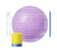 Pelota de fitness - Entrenador de estabilidad inflable | Equipo de ejercicio antideslizante de alta resistencia: entrenamiento en casa, estiramiento, entrenamiento central, terapia de equilibrio,