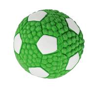 Pelota De Fútbol Cachorros Duros - Juguete De Perro Rebotante, Pelota De Masticar Cigolante | Juguete Interactivo Robusto De Goma Con Construcción Resiliente, Herramienta De Entrenamiento Divertida