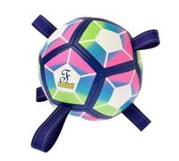 Pelota de fútbol con 5 asas para perro - Ferribiella - Tamaño: Pequeño