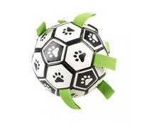 Pelota de Fútbol Duvo Plus para Perros - Juguete Resistente con Asas - Ø 18 cm