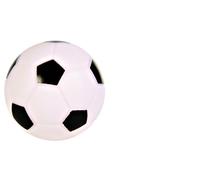 Pelota de fútbol para perros ø 6 cm gris/negro