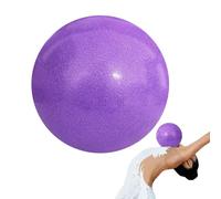 Pelota de gimnasia | 15 cm para entrenamiento de danza, fitness, yoga, entrenamiento de fuerza central, accesorios de pilates, equipo de entrenamiento con purpurina para gimnasio, hogar, entrenamiento
