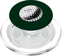 Pelota de Golf clásica sobre Verde, Regalo para golfistas PopSockets PopGrip para MagSafe