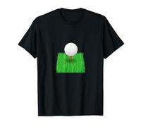 Pelota de Golf en tee en Hierba - Golfing Time Camiseta