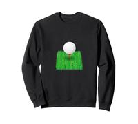 Pelota de Golf en tee en Hierba - Golfing Time Sudadera