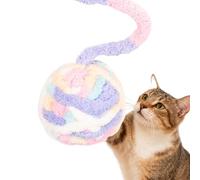 Pelota de juego de felpa: atractivo juego para mascotas, juguete de de campana, diversión de entrenamiento con ejercicio, actividad de estimulación cognitiva, entretenimiento para escalar y rasca