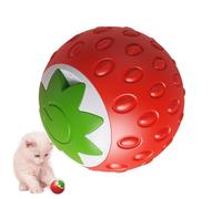 Pelota de juego para gatos interactiva,Juguete interactivo de pelota para gatos | Juguete eléctrico para perros con bola móvil automática | Suministros para mascotas, juguete interactivo que despide p