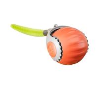 Pelota de Juguete interactiva para Gatos, Bola rodante activada por Movimiento táctil, Inteligente automático con Cola para Gatos y Perros en Interiores y Exteriores, Juguete para aliviar el