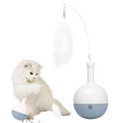 Pelota de juguete interactiva para gatos, dispensación de golosinas divertidas, juguetes de interior para gatos, mascotas, entrenamiento de , consumo de energía, tiempo de juego, relajación