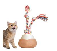 Pelota de juguete interactiva para gatos, juegos automáticos eléctricos rodantes para animales - juguete para gatos móviles - para juego de entrenamiento, ejercicio, estimulación mental simulación de