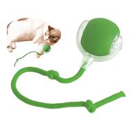 Pelota de juguete interactiva para gatos, juguetes eléctricos automáticos para gatos de interior, juguete inteligente para gatos, sensor de movimiento, bola inteligente para mascotas, todos los pisos