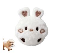 Pelota de juguete para perro, juego interactivo de felpa con forma de conejo, juguete para cachorros, para masticadores agresivos, piscina al aire libre, juego acuático, Navidad, cumpleaños, mascota