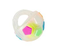 Pelota de Juguete para Perro - Lanza y Busca Jugar con asa, dispensador de golosinas con chirriador, Juguete para Masticar Perro | Pelota interactiva para Jugar al Aire Libre Que Camina Cachorro