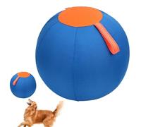 Pelota de juguete para perros al aire libre - Bola de juego inflable duradera para cachorros y perros adultos | enriquecedor juego de bolas para mascotas para parque, césped, patio, piscina, promueve