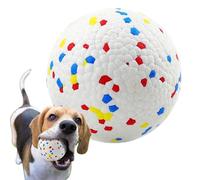 Pelota de juguete para perros, bola de dentición para perros | Pelota de dentición para masticar rebotante e indestructible - Pelotas de tenis interactivas juguete rompecabezas para animales pequeños