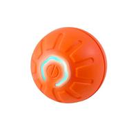 Pelota de juguete para perros - Pelota de 1,8 pulgadas | ABS de silicona: la interactiva autorotolante para animales de silicona y ABS con función de inversión automática ofrece un juego que mejora la