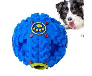 Pelota de Juguete para Perros - Trixie Denta Fun Pawcia Giggles | Alimentador Interactivo de Bolas para Masticar - Material Antiadherente Bola de Tratamiento Negro Tamaño 7,5 10,5 12 cm