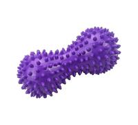 Pelota de masaje de cacahuete, bola de masaje para espalda, cuello, hombros, columna vertebral, piernas, caderas, yoga, fitness, relajación muscular, bola de fascia (morado, 1 unidad)