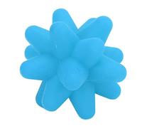 Pelota de masaje de erizo para relajación muscular de Yoga Fitness, pelota de masaje de fascia de punto de acupuntura portátil(azul)