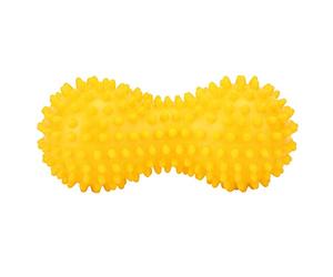Pelota de Masaje Spiky, Pelota de Masaje Spike Ball Bola de Masaje de Cacahuete para Entrenamiento Corporal para Yoga(amarillo)